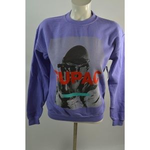 2PAC Size XS Pull Over Sweater Casual Long Sleeved
